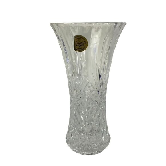 Cristal d Arques Vase France Garanti Plus De 24 Percent u Genuine Lead Crystal 7 - Picture 2 of 6